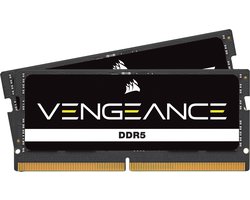 Corsair Vengeance DDR5 (SO-DIMM) - Geheugen - 32 GB: 2 x 16 GB - 262-PIN - 5600 MHz / PC5-44800 - CL48 - 1.1V - zwart