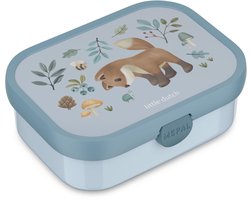 foto van Mepal lunchbox Campus Little Dutch - 750 ml - Broodtrommel met vakjes voor kinderen - Geschikt voor 4 boterhammen - Forest Friends