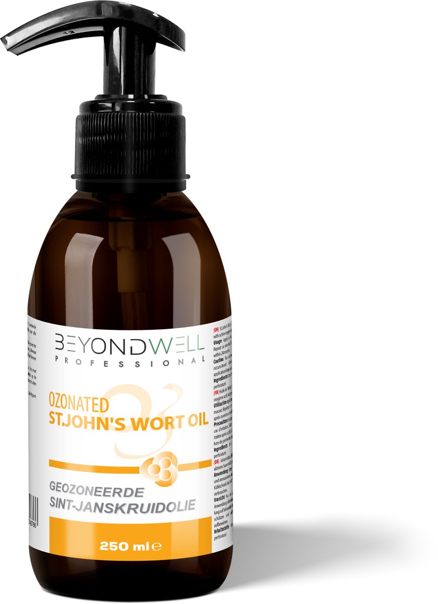 BeyondWell Professional Geozoneerde Sint-Janskruidolie - 250ml