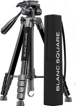 BS Camera statief Pro - Tripod met Smartphone telefoon houder - 172cm Hoog - Sony Canon Nikon - Spiegelreflex DSLR Camera Standaard universeel - Incl Bluetooth