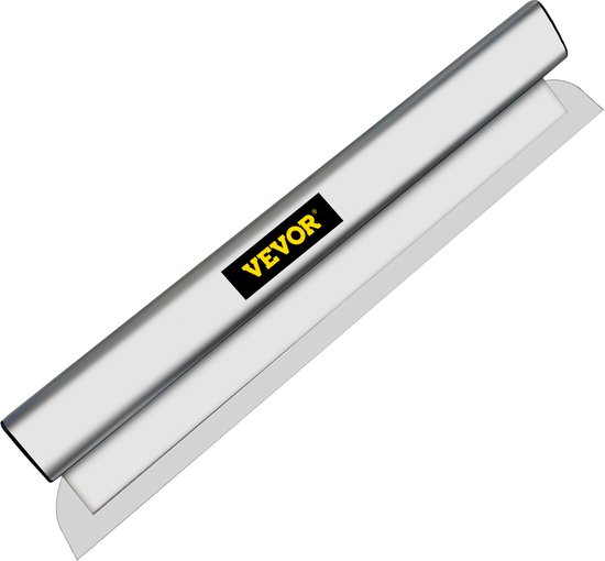Lame de lissage pour cloisons sèches VEVOR 101 cm, lame en acier inoxydable, manche en aluminium, épaisseur de lame de 0, conception ergonomique, lames interchangeables, pour le mastic, le grattage, la Peinture et l'enlèvement du papier peint
