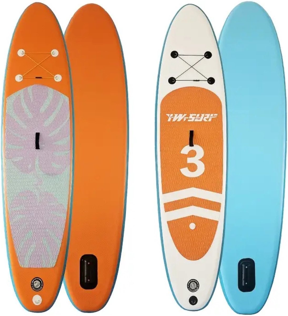 Livano Sup Board - Opblaasbaar - Supboard - Sup Boards - Paddle - Kayak - Oranje - 320cm
