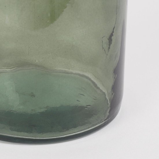 Mica Decorations bouteille verre rioja dimensions en cm: 100 x 21 vert gris