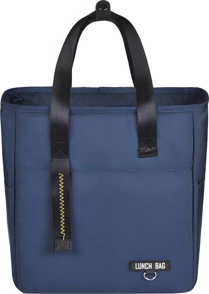 Rainbecom - Koeltassen – Lunchtas – 27x15x28 cm – 11.3 Liter - Blauw - Isolatie - 600D Kationisch Polyester - Handvat Riem - EVA Koeltas - Lunch Bag - Geïsoleerde Koeltas - Picknicktas