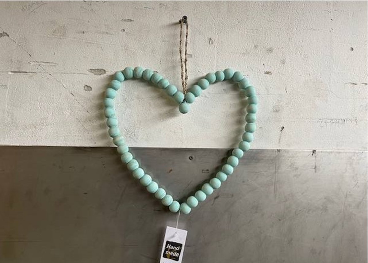 Heart beads 25x35cm