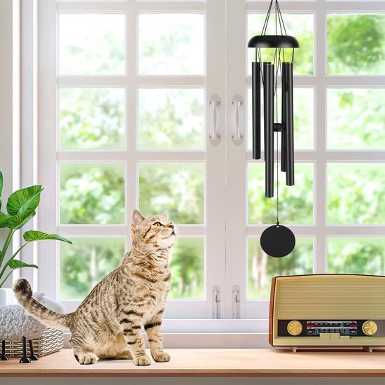 Katten Windgong Voor Buiten, Tuin Kat Decoratie Windgong, Sierlijke