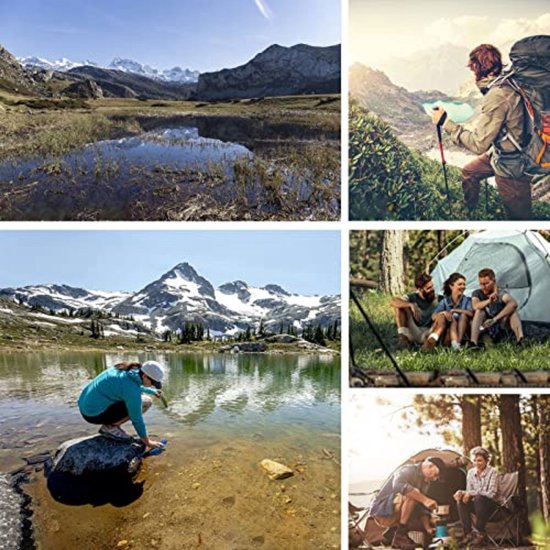 OxyFlowzy® - Purificateur d'eau - Système de purification d'eau - Filtre de purification d'eau - Purification d'eau Plein air - 4000L