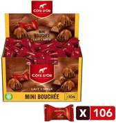 Chocolade Bonbons Côte D'Or Mini Bouchée 1kg  +/-106 stuks