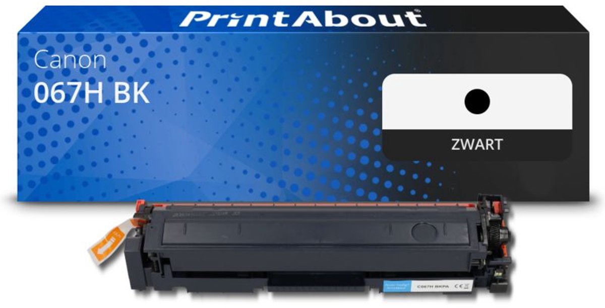 PrintAbout Huismerk Canon 067H BK Toner Zwart Hoge capaciteit