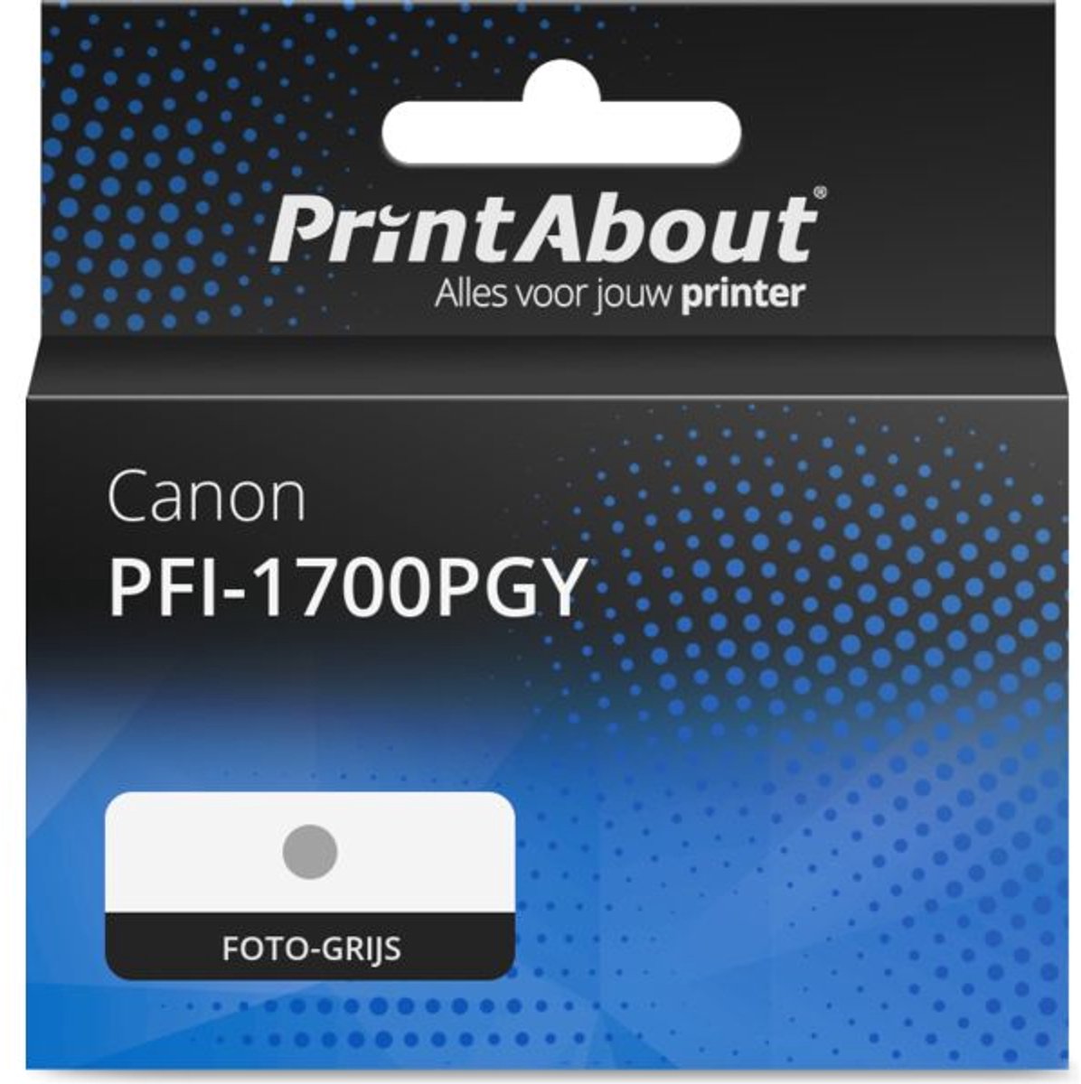 PrintAbout Huismerk Canon PFI-1700PGY Inktcartridge Foto-grijs