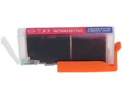 PrintAbout huismerk Inktcartridge CLI-551M XL Magenta Hoge capaciteit geschikt voor Canon