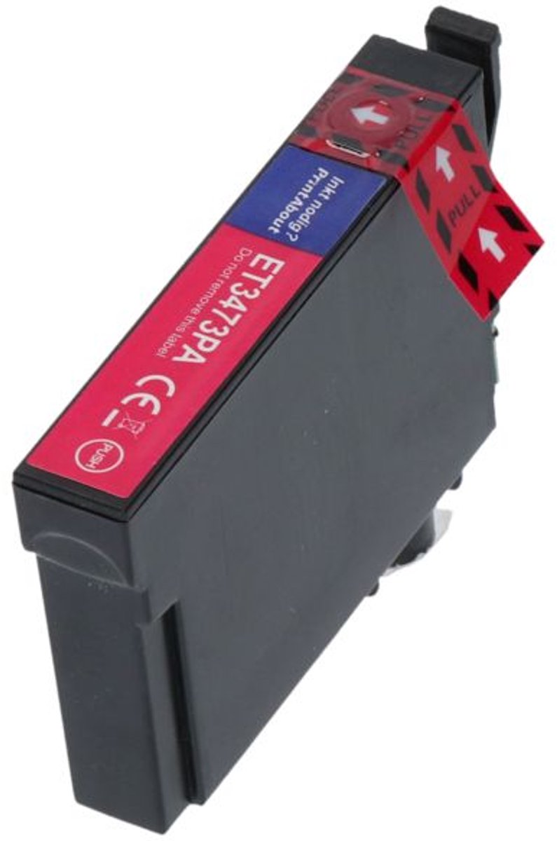 PrintAbout huismerk Inktcartridge 34XL (C13T34734010) Magenta Hoge capaciteit geschikt voor Epson