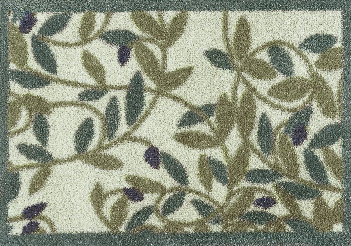 Kleen-Tex Turtle Wasbare Deurmat - Olive - 40 x 60 cm