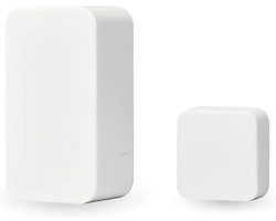 Nuki Deuralarm – Draadloze Deursensor met Alarm – Open/Dicht Detectie – Werkt met Google Home, Alexa & Apple Homekit – Wit