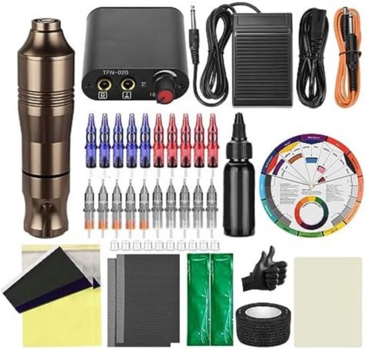 Tattoo Machine - Tattoo Set - Tattoo Machine Beginner Set - Tattoo Machines