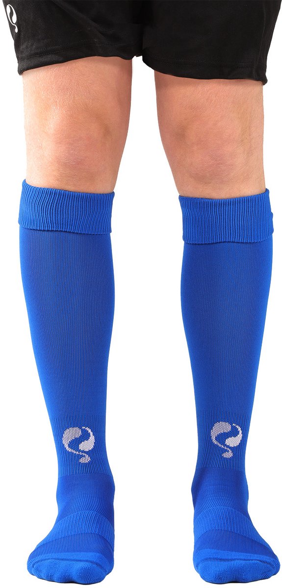 Q1905 Evergreen Voetbalsokken - Blauw/Wit