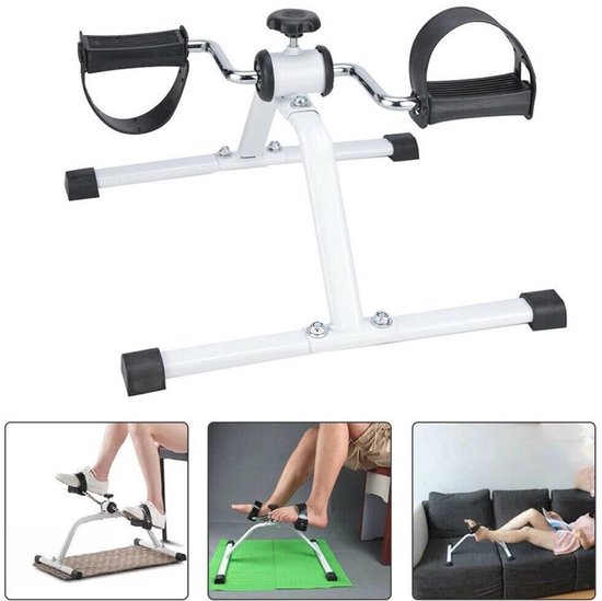 Solfit - Stoelfiets Bewegingstrainer - Bureaufiets - Deskbike - Bureau Fiets - Fitness Fiets - Stoel Fiets - Beentrainer - Mini Hometrainer - PEDALORA