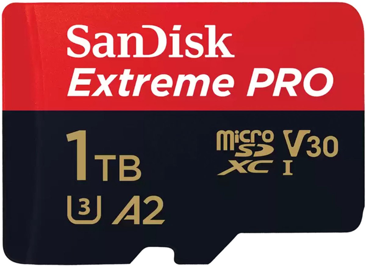 SanDisk MicroSDXC Extreme Pro 1TB 200mb/s