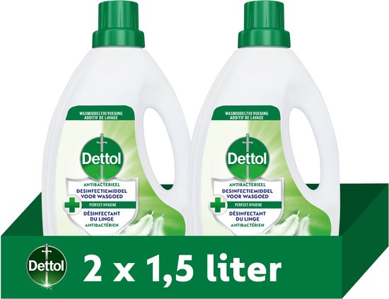 Dettol Additif de lavage "Sensitive" 1,5L - 2 Pièces - Pack économique