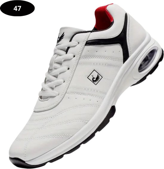 Bovista Golfschoenen Heren - Sneakers - Golfkleding - Golfschoenen Antislip - Waterdicht - Golfen - Wit 47