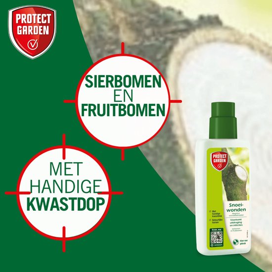Protect Garden Wondafdekmiddel, 300g - Wondmiddel tegen Snoei- en Schaafwonden op sier- en fruitbomen - Bomen Beschermingsmiddel - Voorkomt Uitdroging en Infecties van Merkloos	 — afbeelding 4