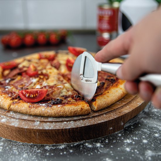Coupe-pizza Copenhagen - Va au lave-vaisselle - Roller - Ne vacille pas - Acier inoxydable