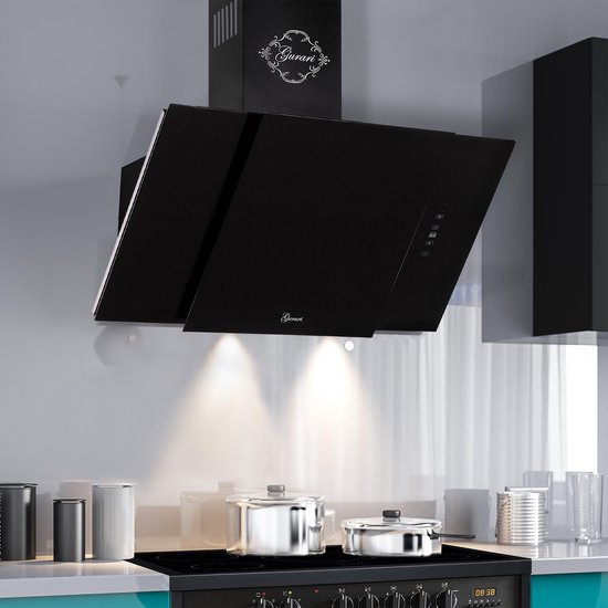COMFEE CH60A17EM400B Afzuigkap, 60 cm convectie en afvoerlucht, wandkap