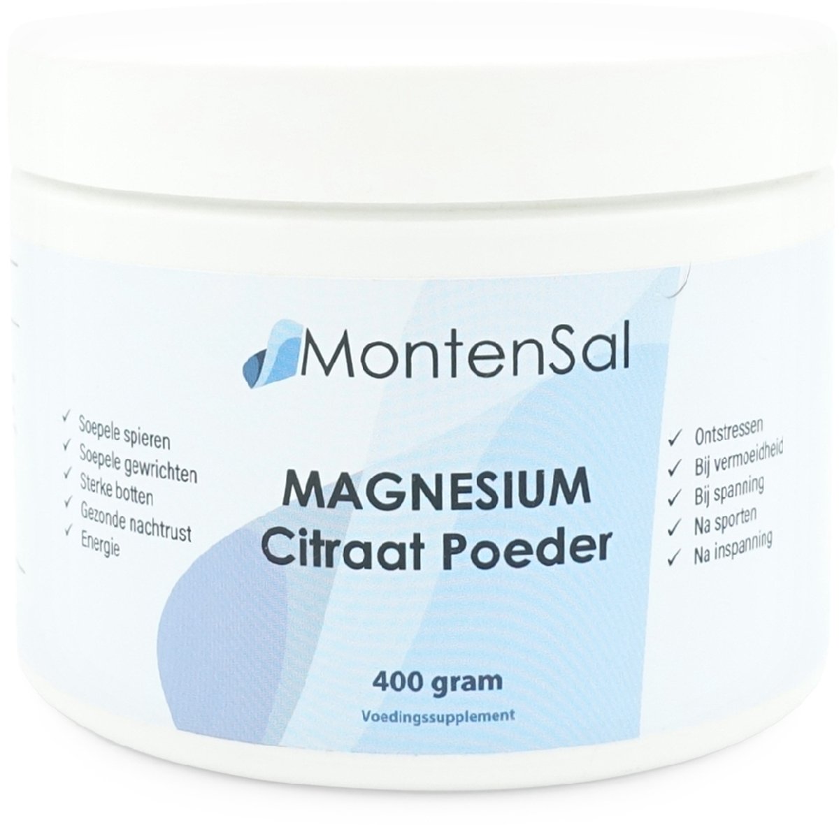 MontenSal - Magnesium Citraat Poeder - 400 gram