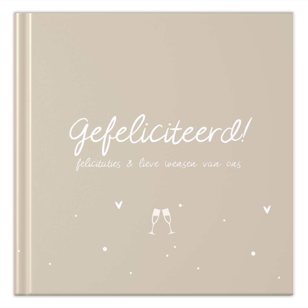 Fyllbooks - Felicitatieboek - Universeel Jubileumboek Verjaardagen - Herinneringsboek - Geschikt voor: 30 Personen