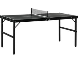 Nivard Tafeltennis Net - Pingpong Set - Pingpongbatjes - Pingpongballen - Table Tennis - Zwart