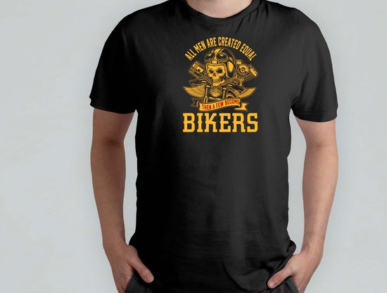 Foto: All men are created equal t shirt bikerlife rideordie borntoride motorcyclemadness bikerleven rijdenofsterven motorgekte volgas