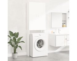 Wasmachine Ombouw - Wasmachine Meubel - Wasmachine Kast - Wit
