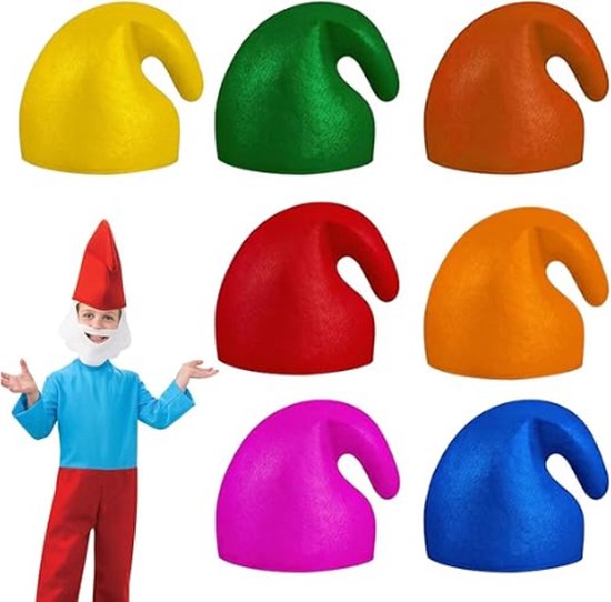 Jadive Set de Costumes de Nain Chapeau de Nain avec Barbe de Naine Blanche Chapeau de Gnome de Carnaval Chapeau Pointu du Père Noël Chapeau d'Elfe Costume Amusants pour Adultes Halloween Jadive Set de Costumes de Nain Chapeau de Nain avec Barbe de Naine Blanche Chapeau de Gnome de Carnaval Chapeau Pointu du Père Noël Chapeau d'Elfe Costume Amusants pour Adultes Halloween