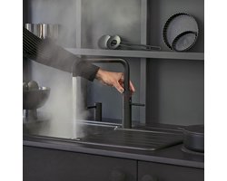 Quooker Front met COMBI Boiler 3-in-1 kokend water kraan - RVS