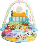 Baby speelkleed met piano, boog met dino speeltjes en dierenprint met o.a. panda, aap en zon.