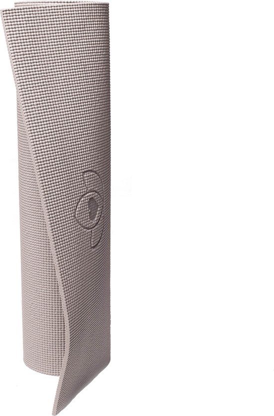 Yogamat sticky extra dik taupe - Lotus | 6 mm | fitnessmat | sportmat | pilates mat