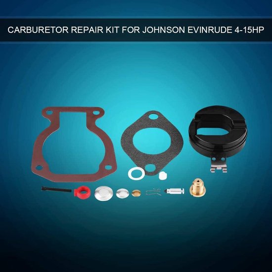 Kit de reconstruction de carburateur 439071 avec flotteur pour moteurs hors-bord Johnson Kit de reconstruction de carburateur 439071 avec flotteur pour moteurs hors-bord Johnson