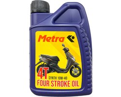 Metrakit Olie - 10W40 - 4 takt - 1L Fles - Synthetisch