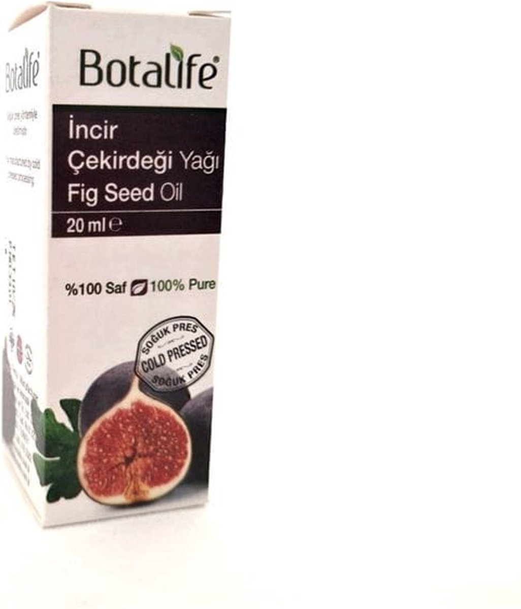 Botalife - Vijgenpit Olie - Koudgepreste olie - 100% Puur & Natuurlijk - Fig seed oil