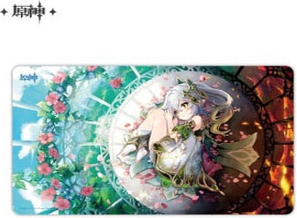 Genshin Impact Mousepad Void Drumming, Fire Rising High 70 x 40 cm