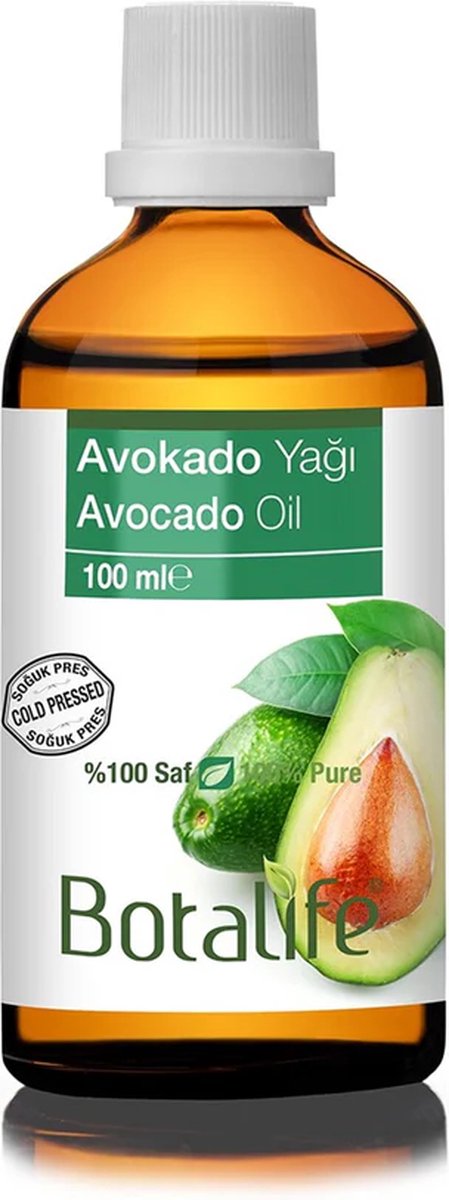 Botalife - Avocado Olie -Koudgeperste Olie - 100% Puur & Bio - Avocado Oil - 100 ml