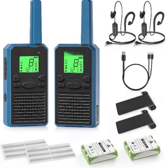 OxyFlowzy® - Walkie Talkie Oplaadbaar - Walkie Talkie Kinderen - Walkie Talkie Met Oplader - Walkie Talkie Kinderen Oplaadbaar - Walkie Talkie Oplaadbaar Kinderen