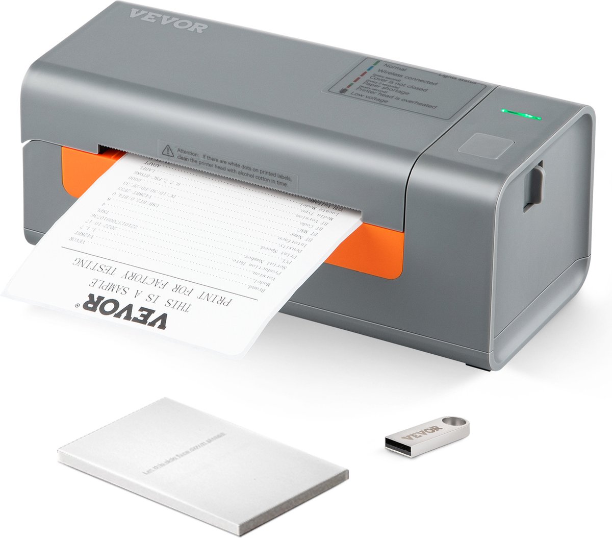VEVOR Label Printer Labelprinter Meervoudige Printer Labelprinter 2030dpi Labelprinter