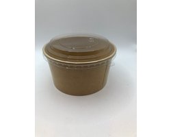 SALADE POKE BOWL 1000 ML MET DEKSEL 300 Stuks