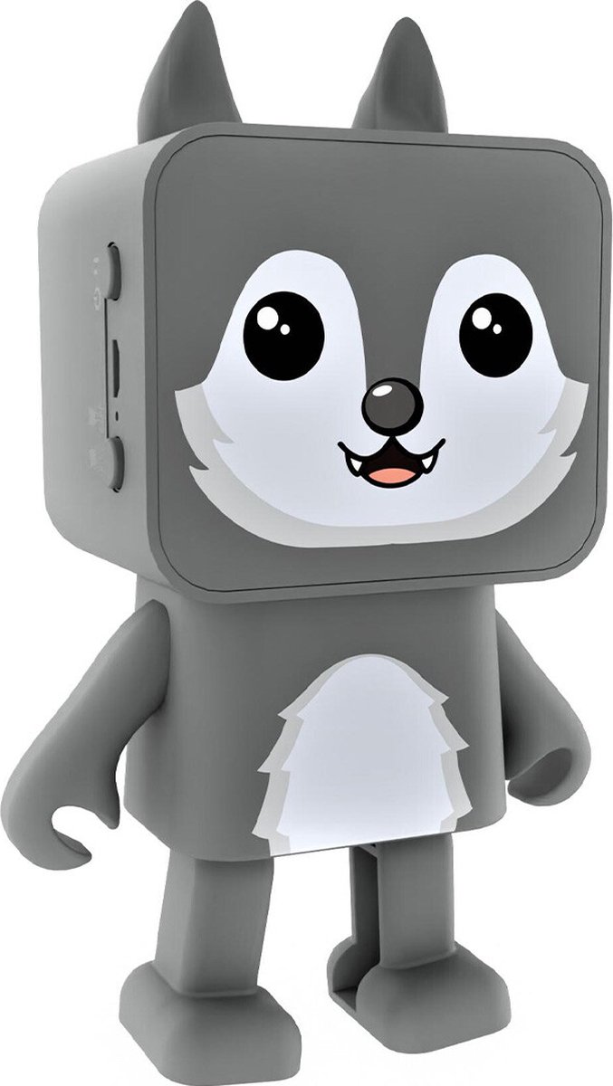 Mob bluetooth speaker dancing animals - wolf