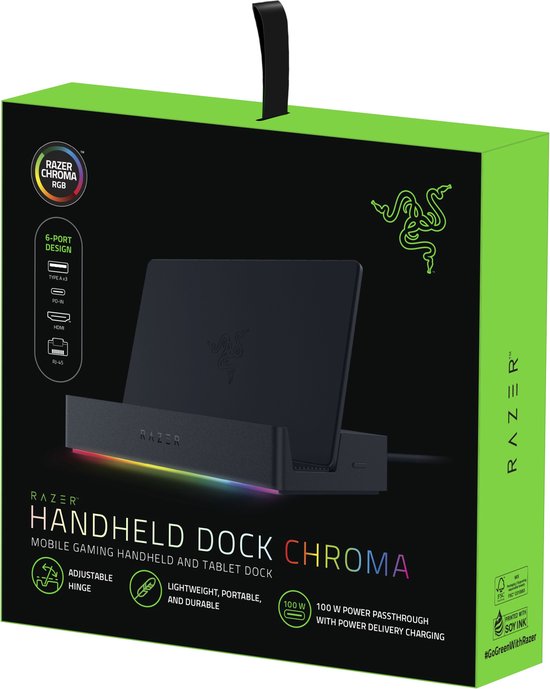 Razer Handheld Dock Chroma - Draagbare console standaard - Multi