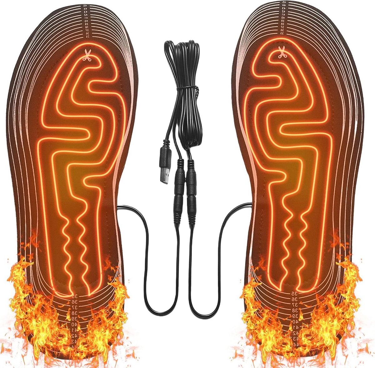 Verwarming SliPpers Pluche Slippers met USB Warme Voeten Slippers