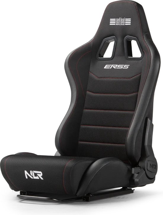 Next Level Racing - ERS5 Elite Racing Stoel - Verstelbare Rugleuning - PU Leer & Suede - Zwart van Merkloos — afbeelding 3