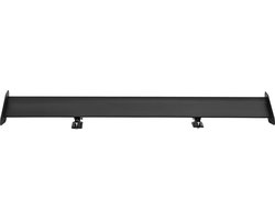 VEVOR GT Wing Autospoiler, 43,3 Inch Universele Enkeldekspoiler, Verstelbare Lichtgewicht Aluminium Auto Achterspoilervleugel, Racespoiler BGW/JDM Drift Zwart