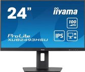 iiyama ProLite XUB2493HSU-B7 - 24 inch - Full HD - IPS - USB-Hub (2x) - Verstelbaar